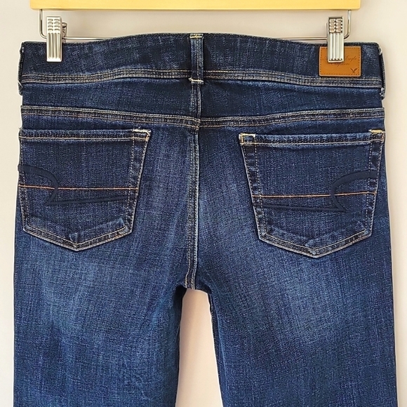 American Eagle Outfitters Original Boot Dark Wash Size 8 - Picture 5 of 13